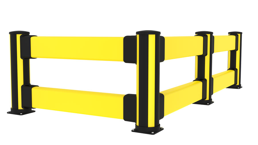 ダブルインパクトバリア・フォークリフトガード