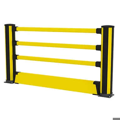 フロアバリア付き歩行者ガード