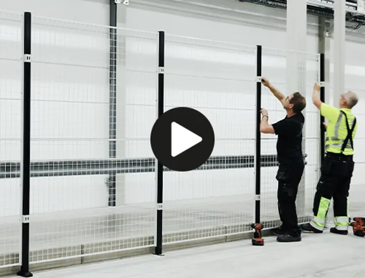 Our warehouse partitioning secures your warehouse Our warehouse partitioning secures your warehouse