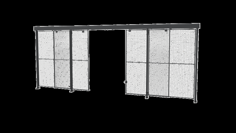 センターロック付きスライドドア