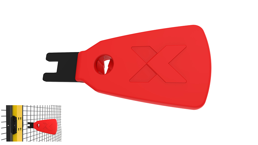 Axelent安全柵専用工具 X-KEY