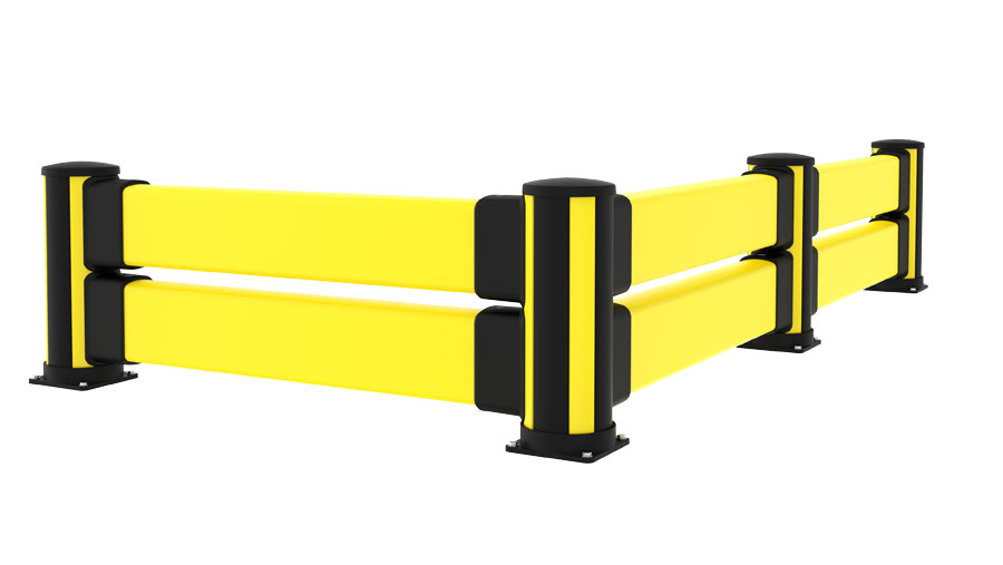 ダブルインパクトバリア・フォークリフトガード