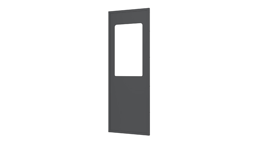 窓付きシートメタルパネル