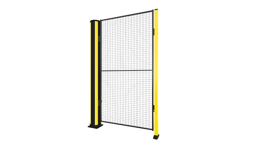 XProtect 安全柵接続ボラード・フォークガード Axelent